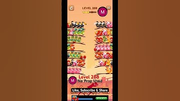 #bird #sort 2 #color #puzzle #level 288 #birdsort #colour #gaming #viral #trending #shorts #solution
