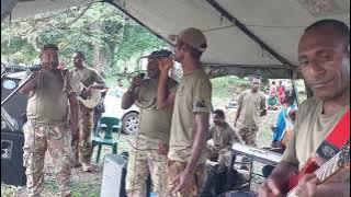 PNGDF ARMY BAND BELTING OUT AN OLD FAVORITE (Robert Oeka - Skere Kofa Cover)  #pngdf #2k23🌴 🇵🇬🌴