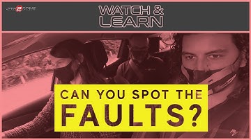 Watch the pupil - Spot the faults - ADI Part 3