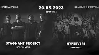 Koncerts &quot;Artilērijas pagrabos&quot;: Hypervert + Stagnant Project | Daugavpils 20.05.2023