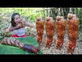 How to Cook Pig&#39;s Leg | Roasted Pig&#39;s Leg Eating So Delicious In Village