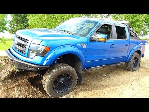 Truck SPEAKS, Literally! Walk Around an Upgraded Metallic FLAME BLUE Ford F150 FX4 | RC ADVENTURES