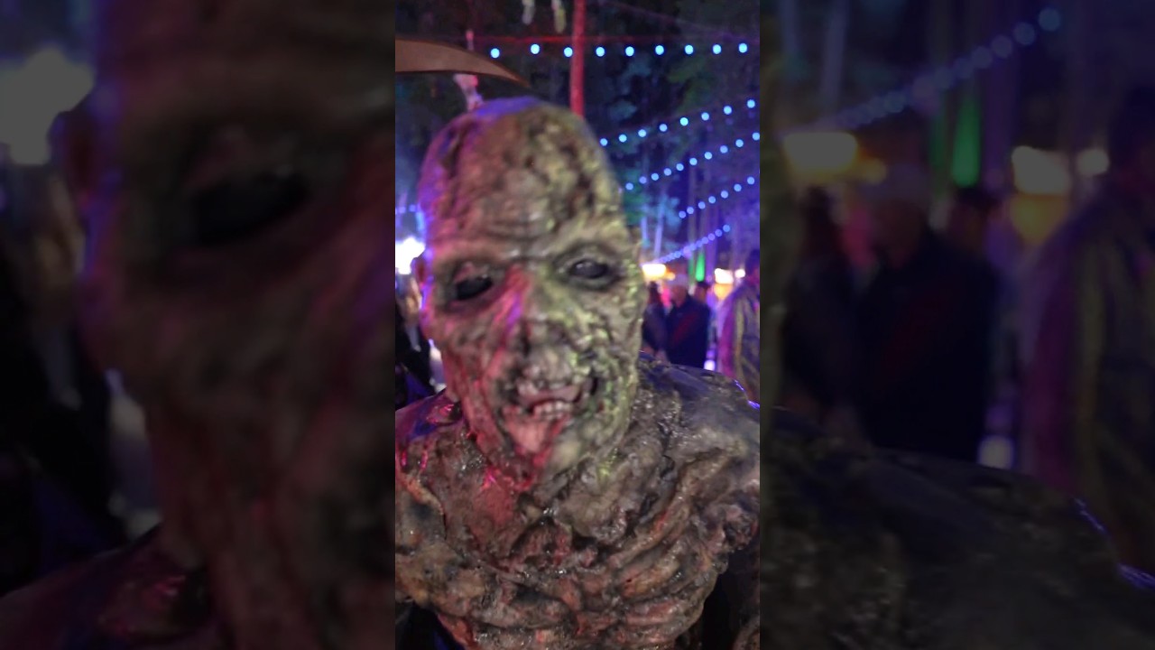 MONSTER PARADE at Woods of Terror in North Carolina #halloween #monster #costume