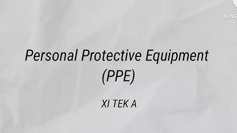 Personal Protective Equipment (PPE) - English Video Assignment - Group 4