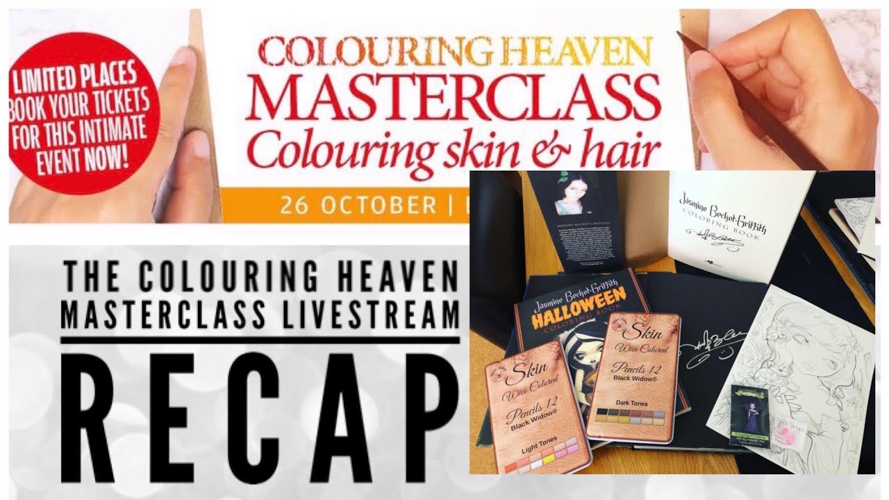 Livestream Colouring Heaven Day Out Recap Youtube