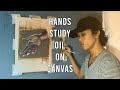Getting Better in ART - Hand Study Oil Painting | JK Art