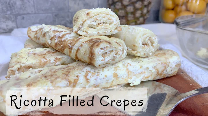 Ricotta Filled Crepe Recipe | Ricotta Filled Crepe...