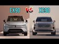 2025 Volvo XC90 vs 2025 Volvo EX90 Compared | Segment Battles! | MotorNation