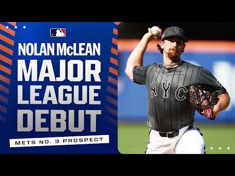 Nolan McLean SHINES in his Major League Debut! | Mets No. 3 Prospect