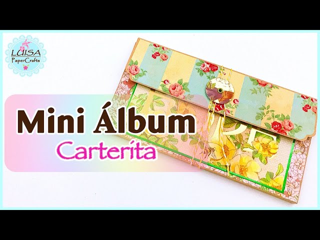 Venezolanas Creando Ilusiones: Tutorial: Mini Álbum Desplegable  Tutorial  de mini album, Mini álbumes, Álbumes de cuadernos de notas