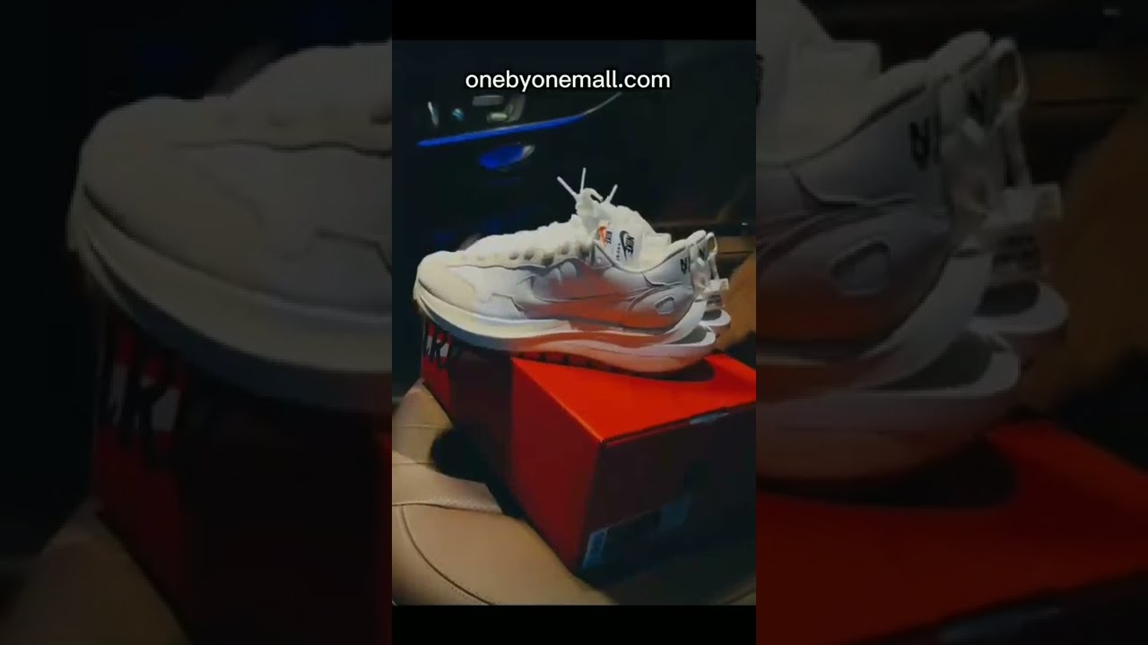 Sacai x Nike VaporWaffle White --onebyonemall