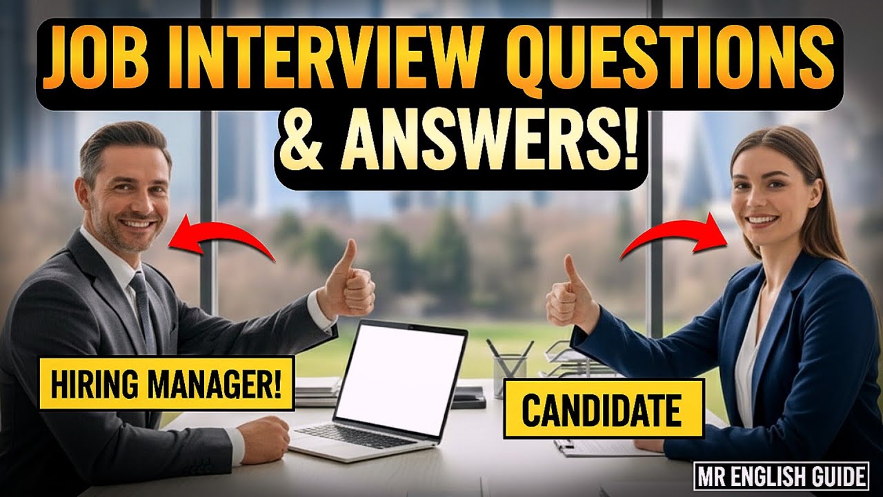 💼 Разговор на собеседовании по программе MBA | Практика разговорной речи на английском языке | На...