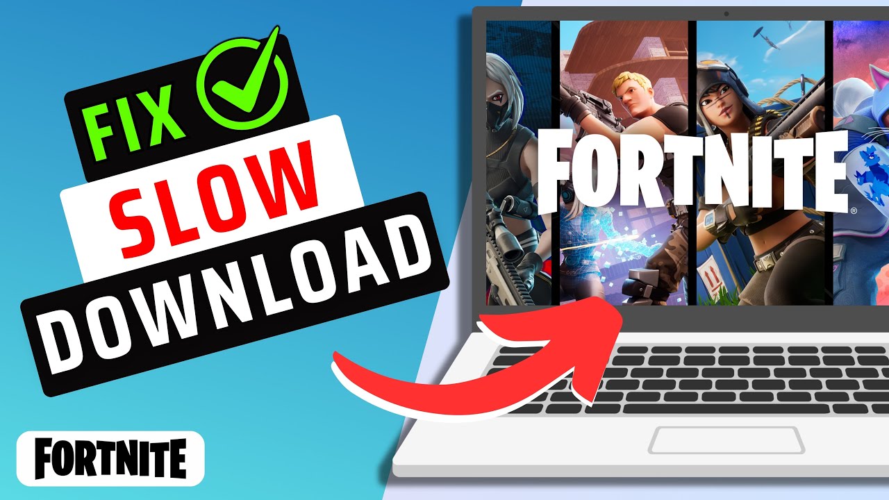 How To Fix Fortnite Slow Download 2025 - YouTube