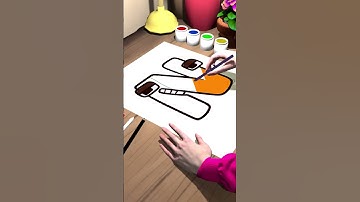 Learn to Drawing And Coloring alphabet lore letter "N": Step by Step Tutorial for Kids