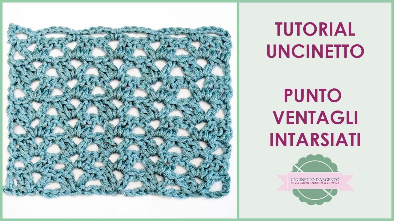 Vuoi un punto traforato unico? Scopri ventagli intarsiati all'uncinetto! | Uncinetto d'Argento