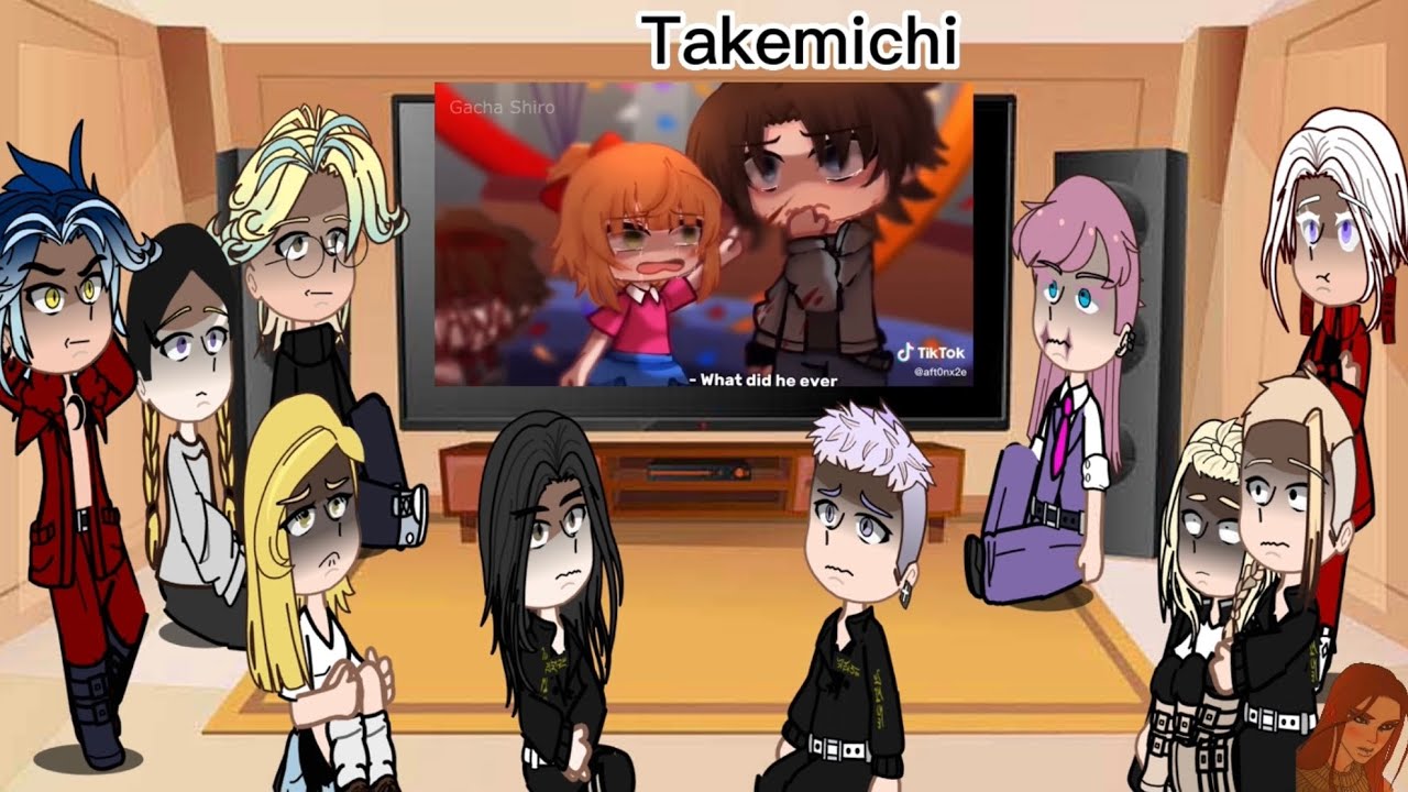 Tokyo revengers react to takemichi as saiko {gacha clube