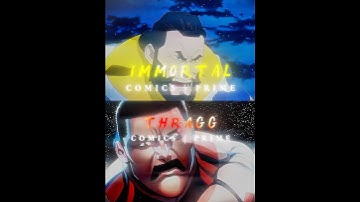 Immortal VS Thragg | FULL POWER #edit #invincible #fyp