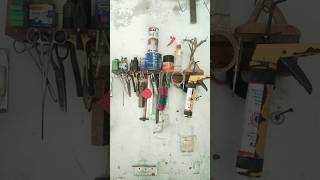 Wall tool stand making, DIY tool organizer, workshop setup, tool holder idea,#DIY #toolstand #wokshp