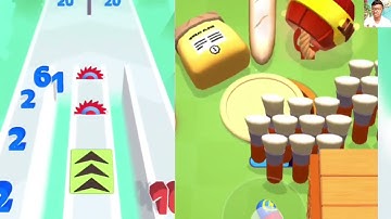 Number run 3D vs black Hole - All Max level ( New Update ) Math games, ios games, ASMR games