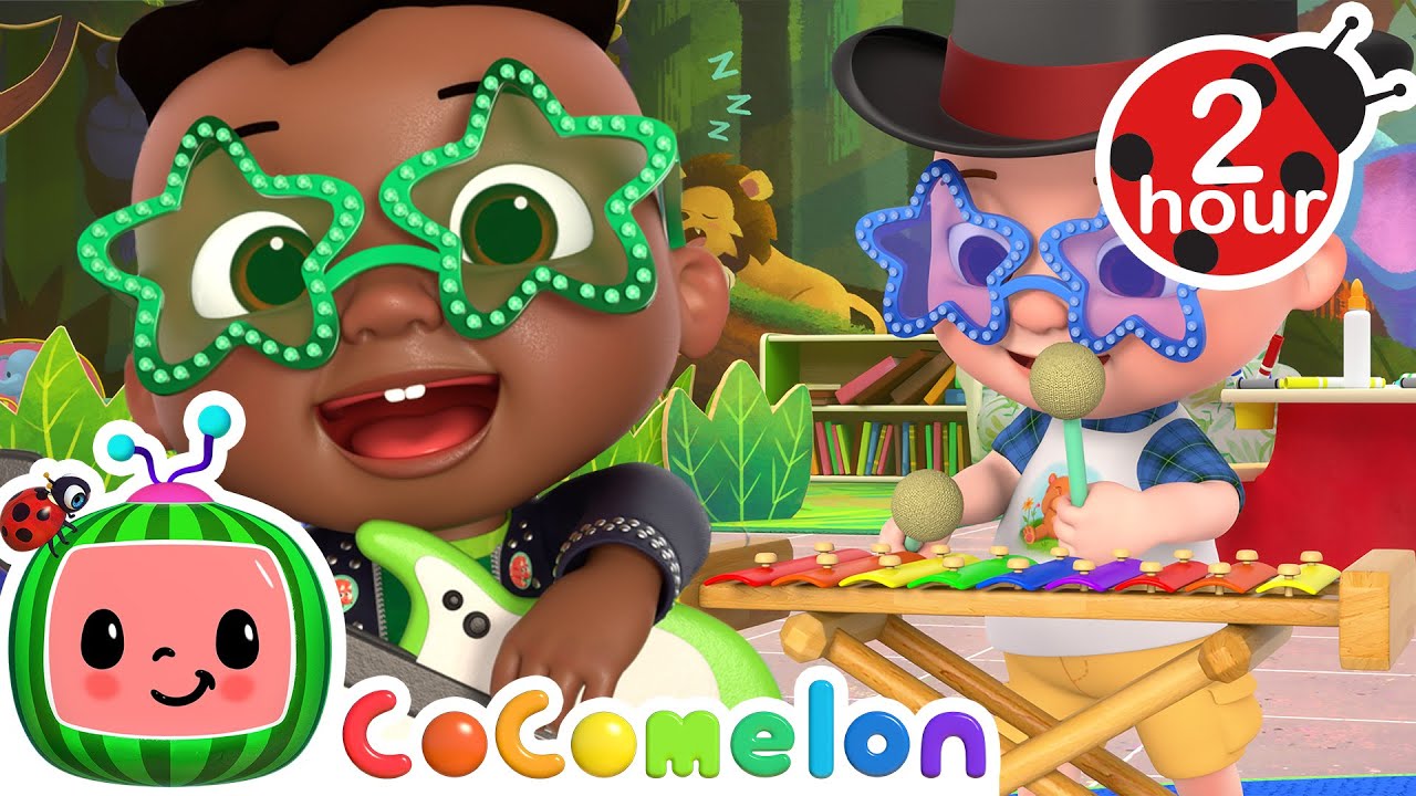 Cody & The Rock Star Babies 👨‍🎤 CoComelon Cody Time | Nursery Rhymes ...