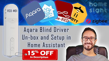 NEW Aqara Blind Driver Unbox + Setup in Home Assistant without a hub!