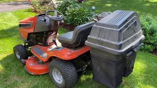 Husqvarna 42-46 in. 2-Bin Lawn Mower Bagger Review