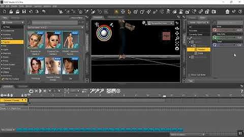 Animation tutorial editing and altering aniblocks Daz3d for beginners