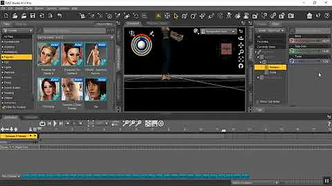 Animation tutorial editing and altering aniblocks Daz3d for beginners