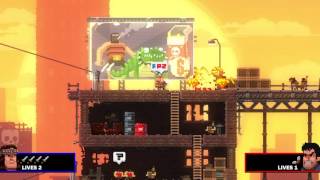 Broforce floating
