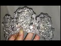 How to make wedding crystal crown - DIY (7)