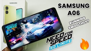 [30FPS] Samsung A06: NFS No Limits Smooth Gameplay + High Settings