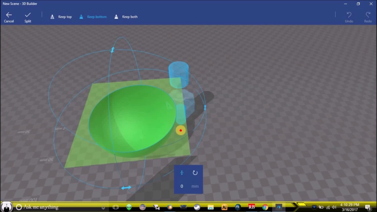 WINDOWS 10 3D BUILDER Making Objects From Simple Shapes 