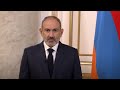 The Address of Armenia's Prime Minister Nikol Pashinyan