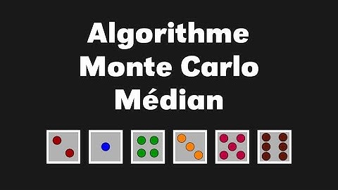 Introduction aux algorithmes probabilistes partie 3 : calcul du médian par une méthode Monte Carlo
