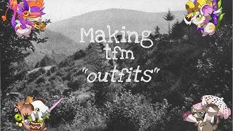 "Making" transformice "outfits"