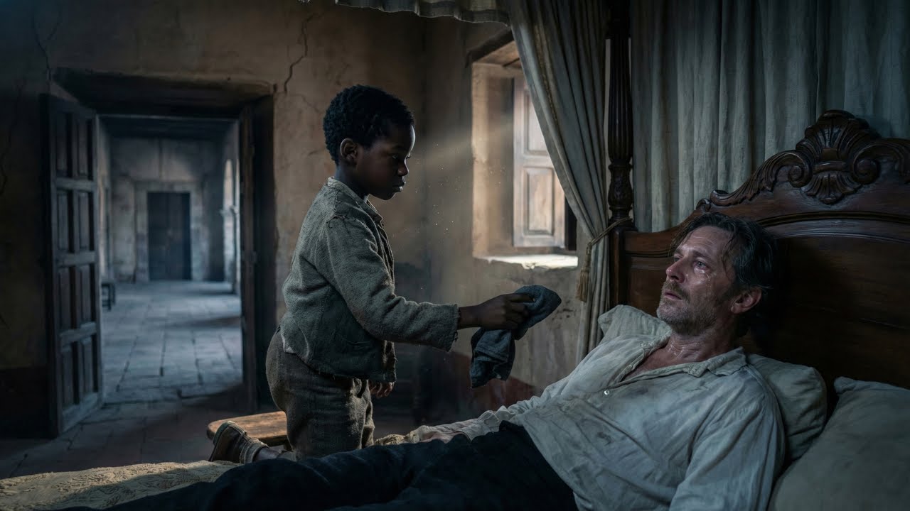 Hacendado enfermo fue abandonado por sus hijas, solo el hijo de una esclava lo cuidó…