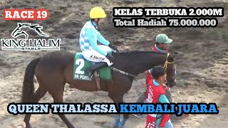 QUEEN TALASA, KING HALIM Juara Kelas TERBUKA 2000M ‼️ PIALA TIGA MAHKOTA DAN PERTIWI CUP