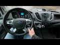 2019 Ford Transit 2.0 L Tdci Van Morning Cold Start and POV Test Drive