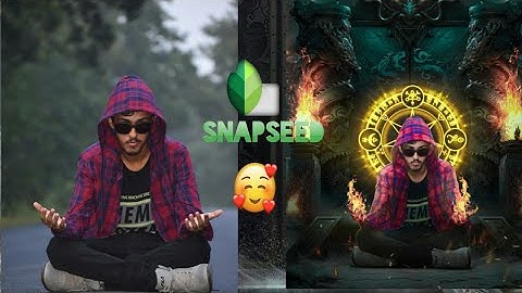 Snapseed Best Photo editing Tricks | Change background using Double exposure | Background changing