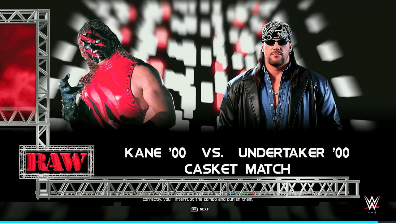 WWE 2K25 FULL MATCH - Kane vs. Undertaker - The Ultimate Casket Match Showdown