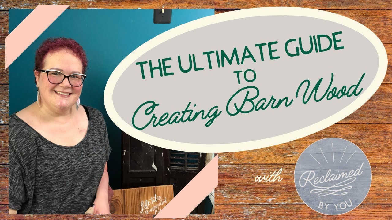 How to Make Wood Look Old - YouTube