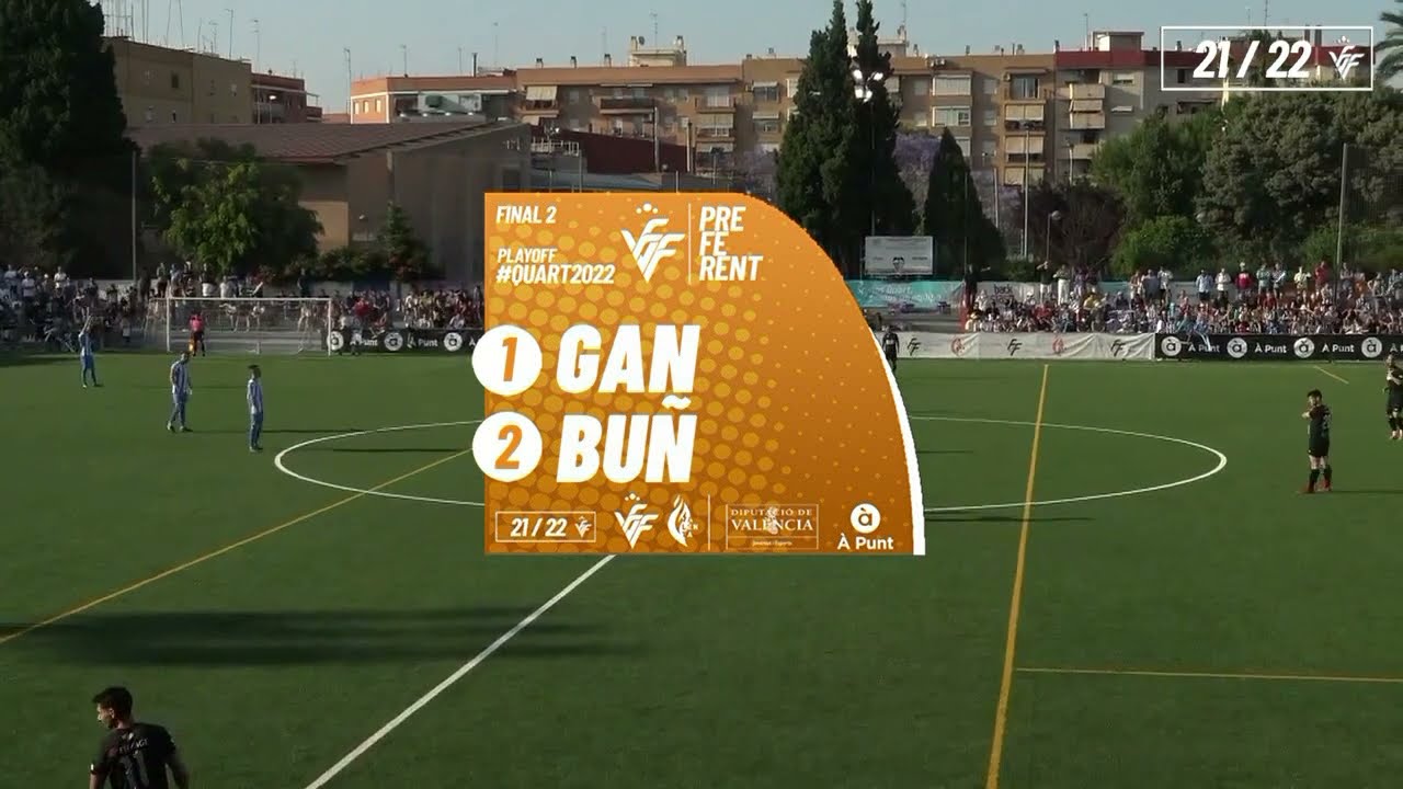 Resumen Final Play Off Preferent CF Gandia 1 0 CD Buñol 4 6 2022