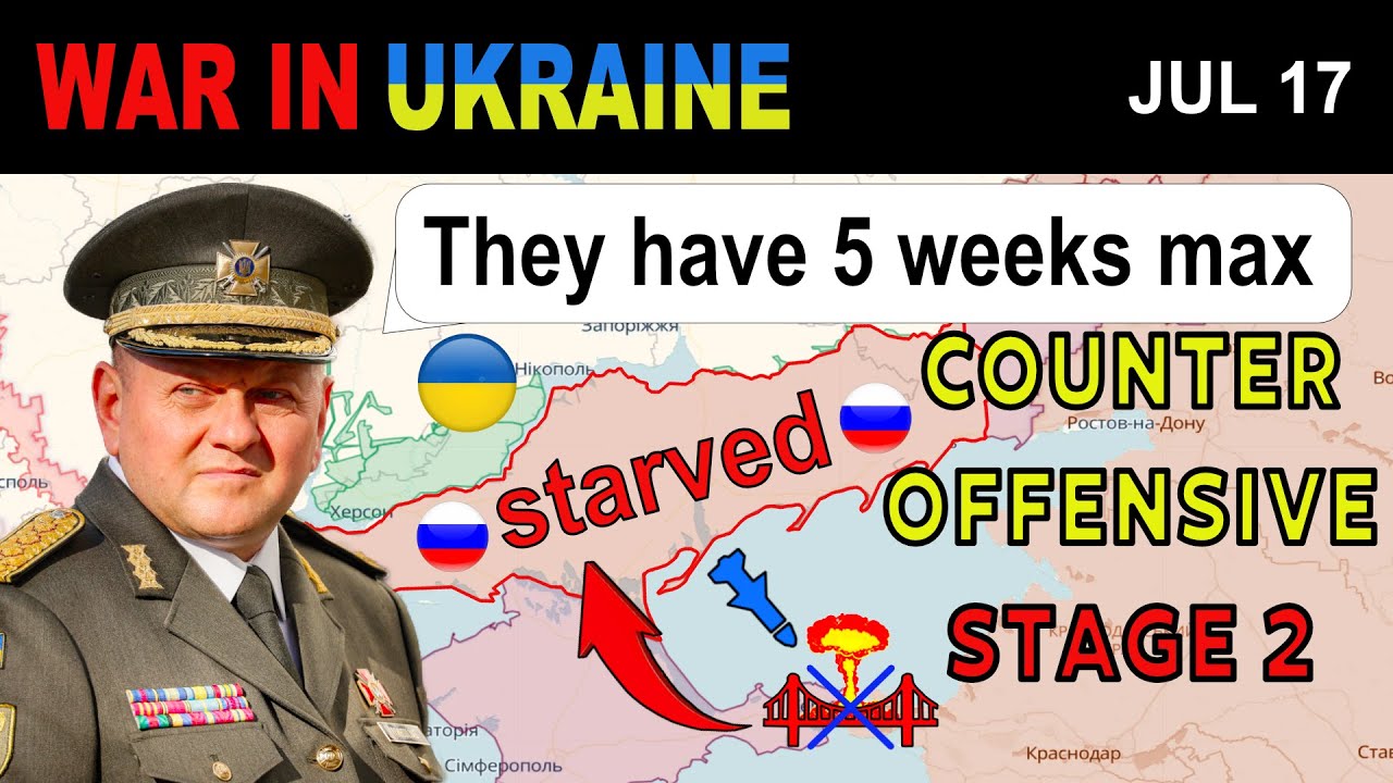 17 Jul: NICE! Ukrainians INCAPACITATED THE RUSSIAN ARMY IN 1 MOVE | War in Ukraine Explained