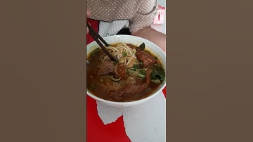 Hủ tiếu bò kho 30k, Cầu Vàm Cái Thia, Cái Bè #shorts