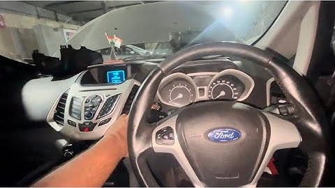 Starting problem !! Igntion problem !!Key not detected !! Ford Ecosport !! Kvm /Rfa problem