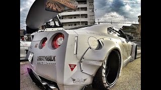 EPiC Car Battle !!! Japan GTR Liberty Walk vs Thailand GTR Liberty Walk