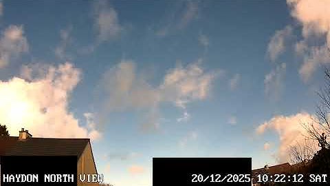 HAYDON NORTH CLOUD TIMELAPSE 20122025
