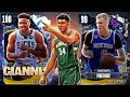 700k vc eclipse pack opening for 100 giannis  dark matter kp nba 2k24 myteam packs season 6 baby