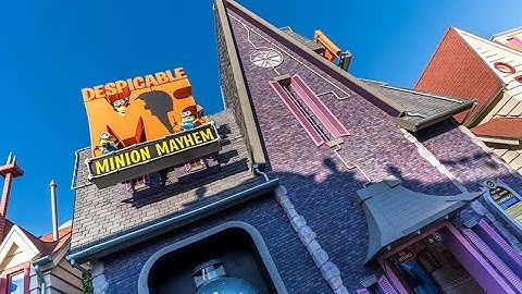 Despicable Me Minion Mayhem {Ride Audio}