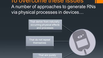 True Random Number Generator Concepts for Secure Wireless Communications